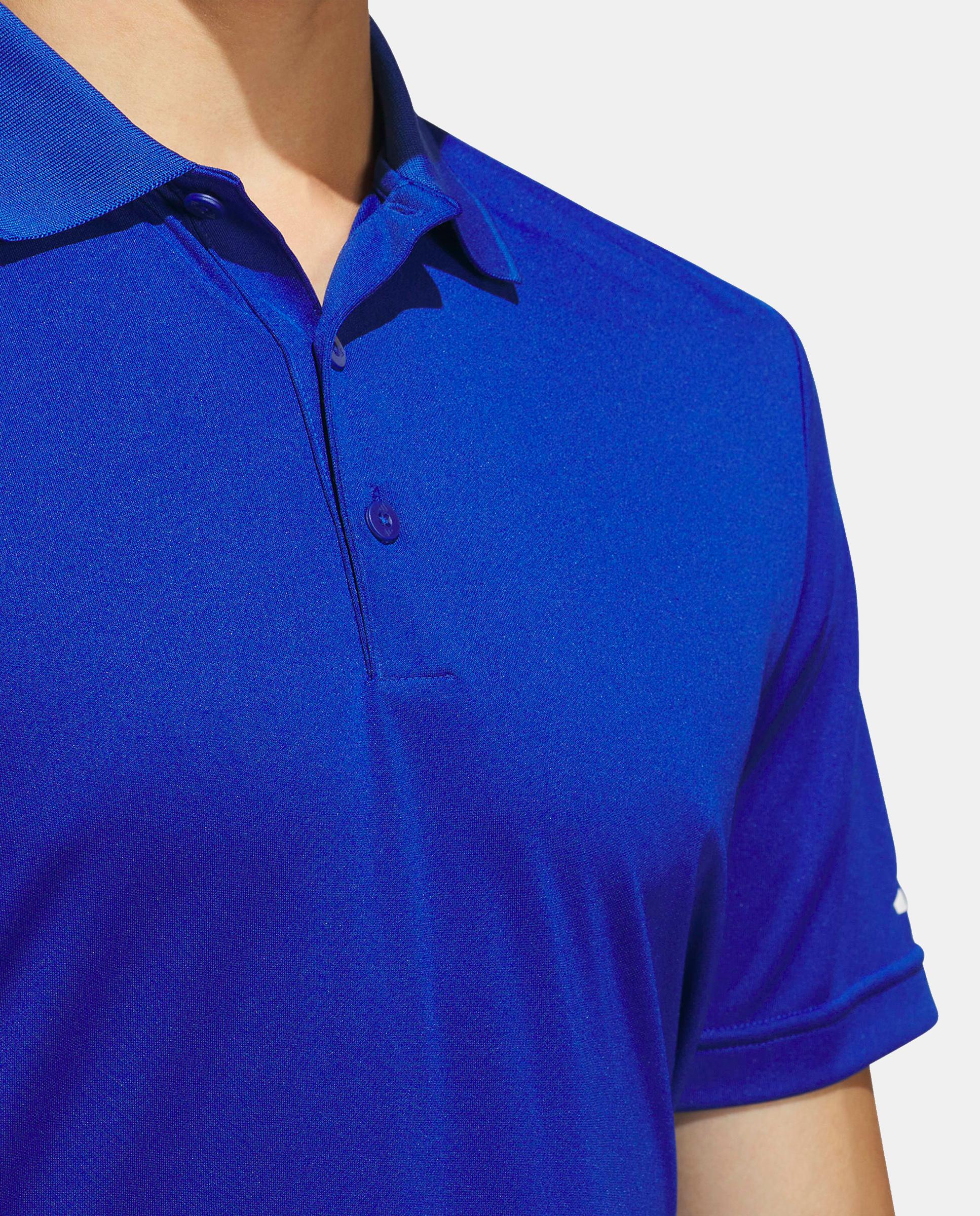 Polo de Golf de Homem Performance Azul-4