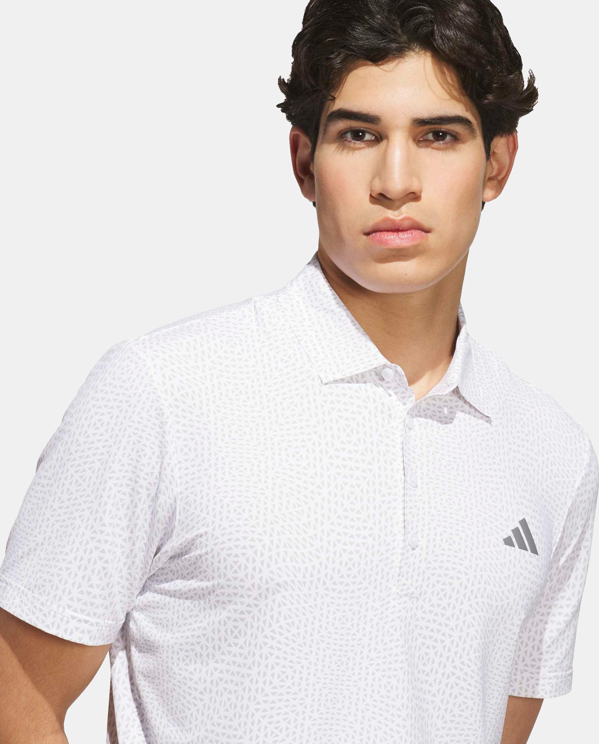 Polo de Golf de Homem Ultimate 365 Tour Cool Feeling Adidas Branco-3