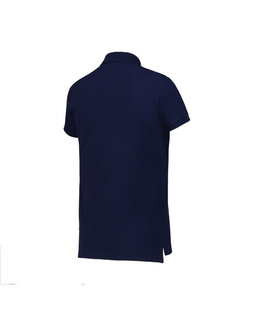 Polo de Mulher Slim Fit Elástico Polo Golf Azul-marinho-2
