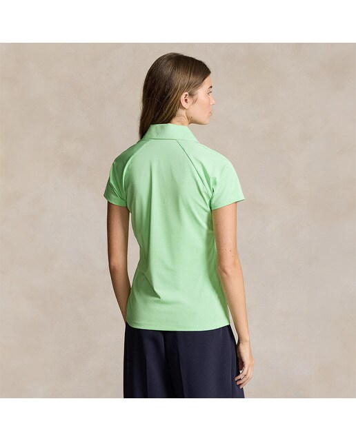 Polo de Mulher de Piqué Tailored Fit Polo Golf Verde-claro-2