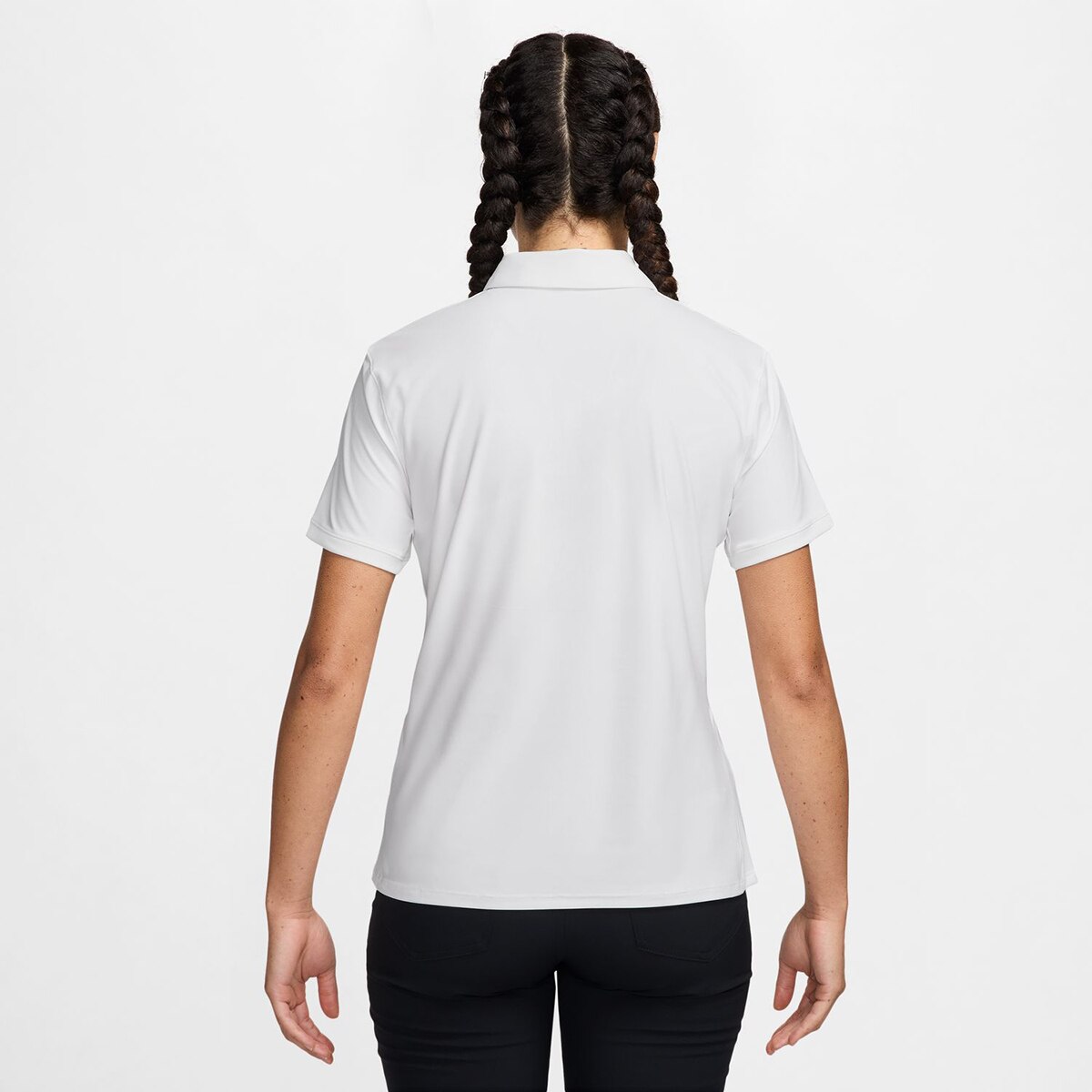 Polo de Mulher Victory Branco / Preto-2