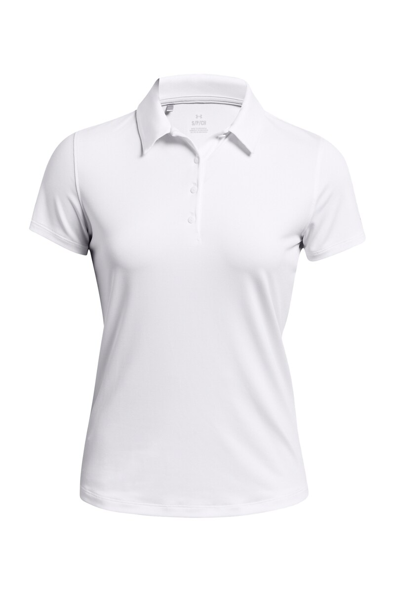 Polo de Mulher UA Playoff SS Polo Branco-3