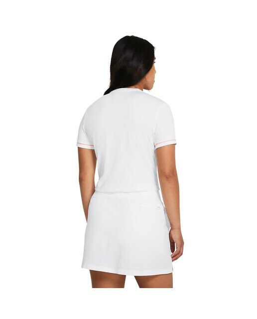 Polo de Mulher UA Playoff 3.0 Novelty Polo Branco-2