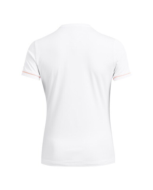 Polo de Mulher UA Playoff 3.0 Novelty Polo Branco-4