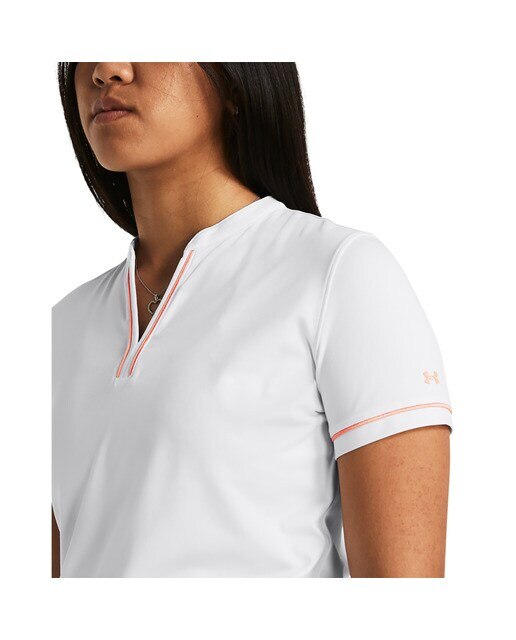 Polo de Mulher UA Playoff 3.0 Novelty Polo Branco-5