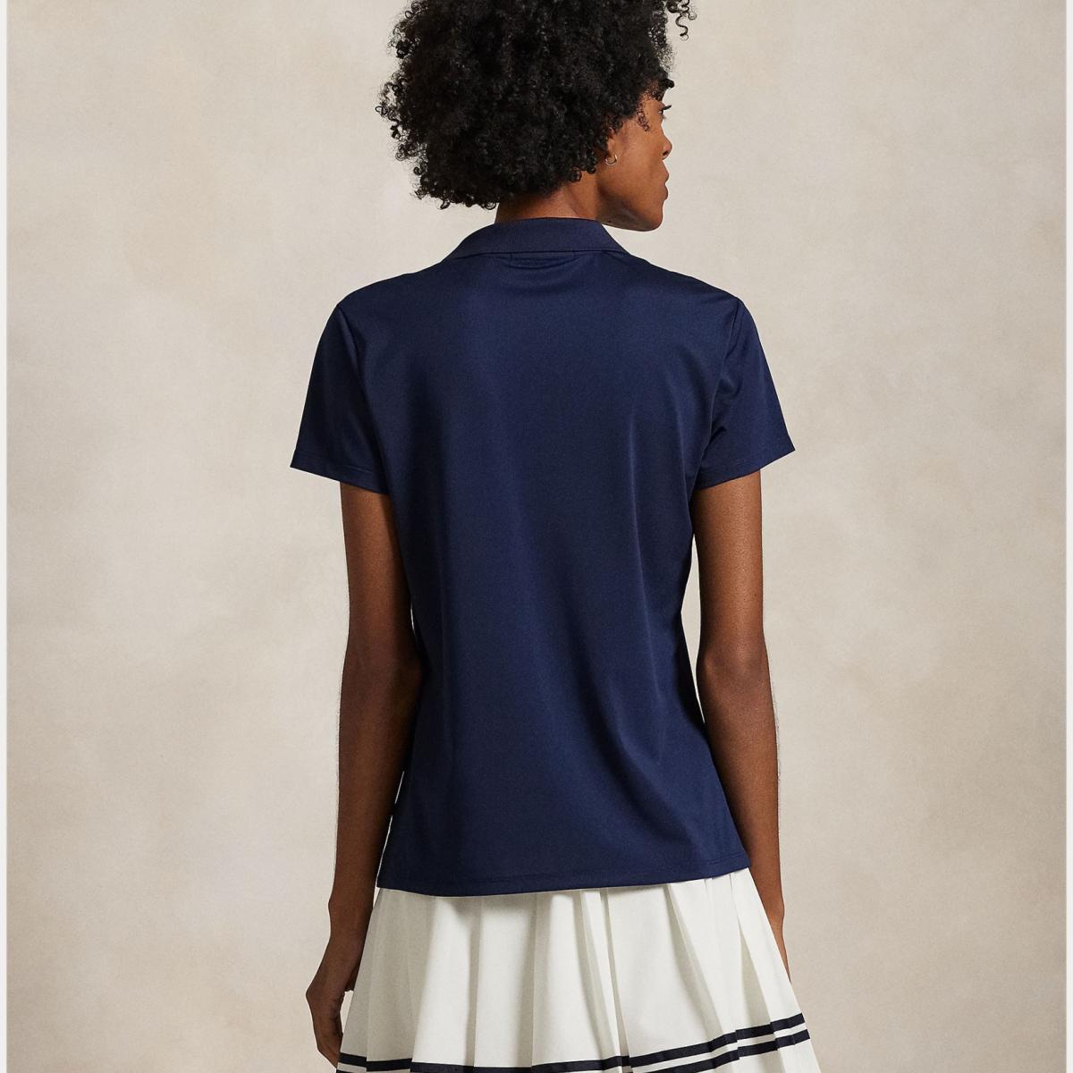 Polo de Mulher Classic Fit Tour Azul-marinho-3