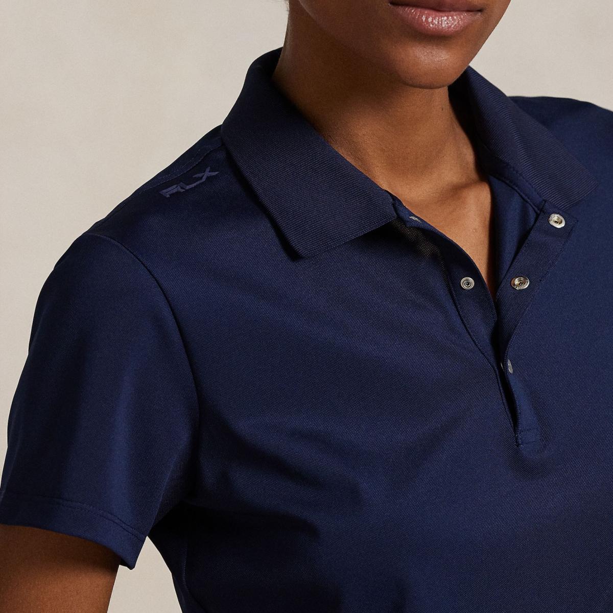 Polo de Mulher Classic Fit Tour Azul-marinho-4