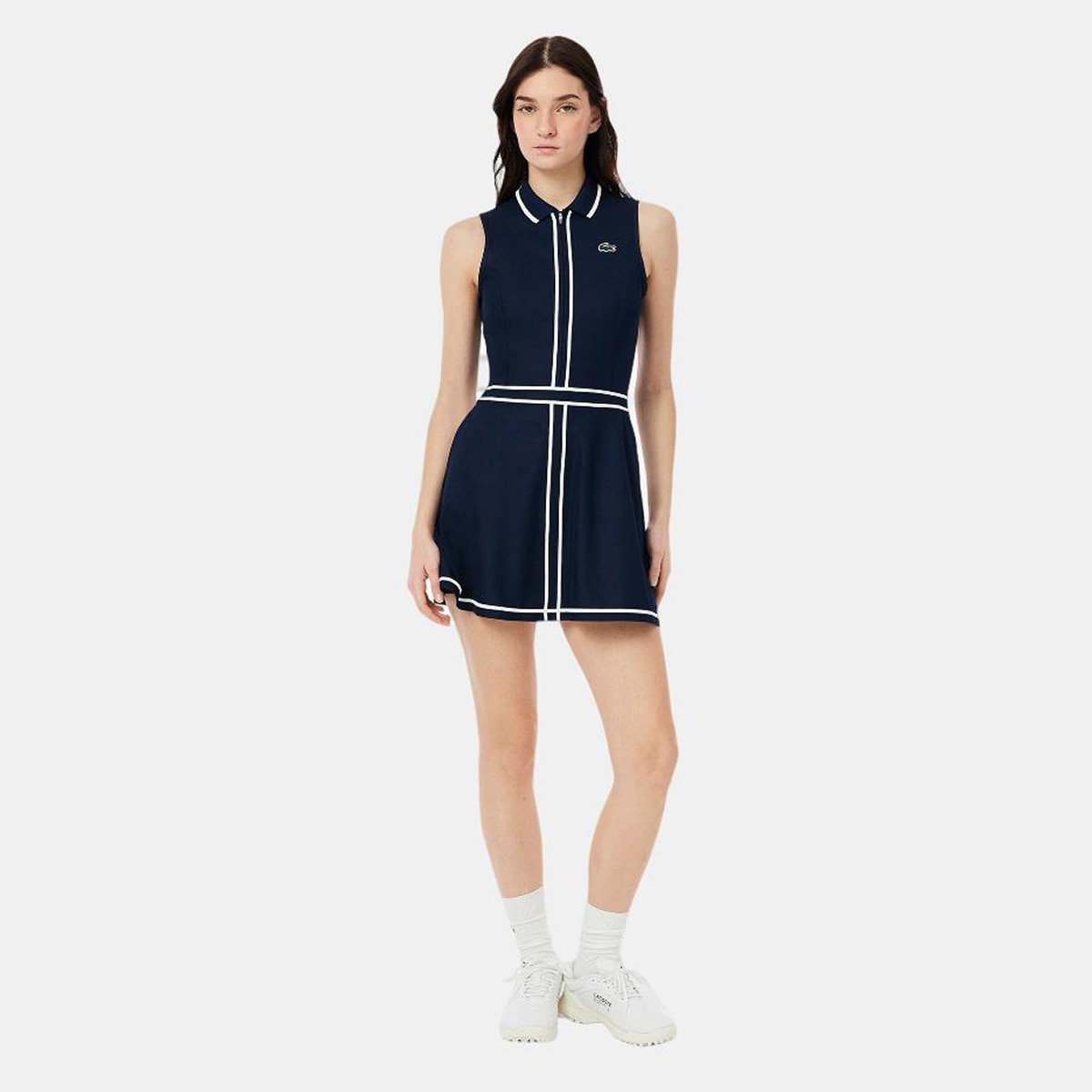 Lacoste - Vestido de golf clásico con ribete Ultra Dry.