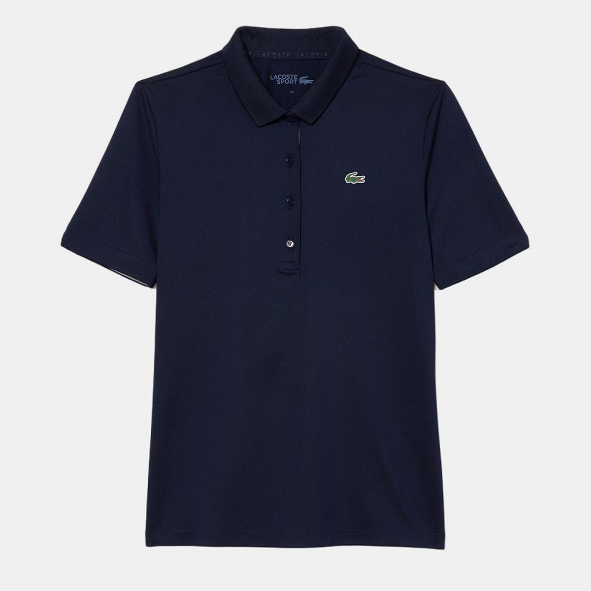 Polo de Golf de Mulher Azul-4