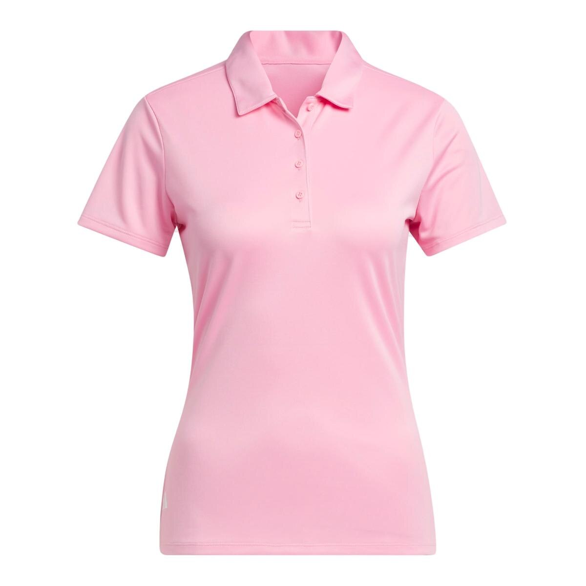Polo de Manga Curta Solid Performance de Mulher Rosa-7