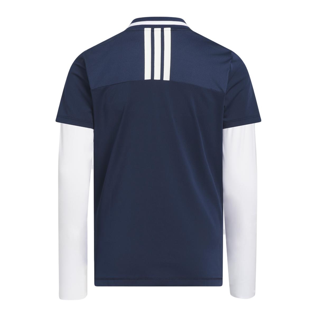 Polo de Criança Performance Aeroready 3 In 1 Azul-2