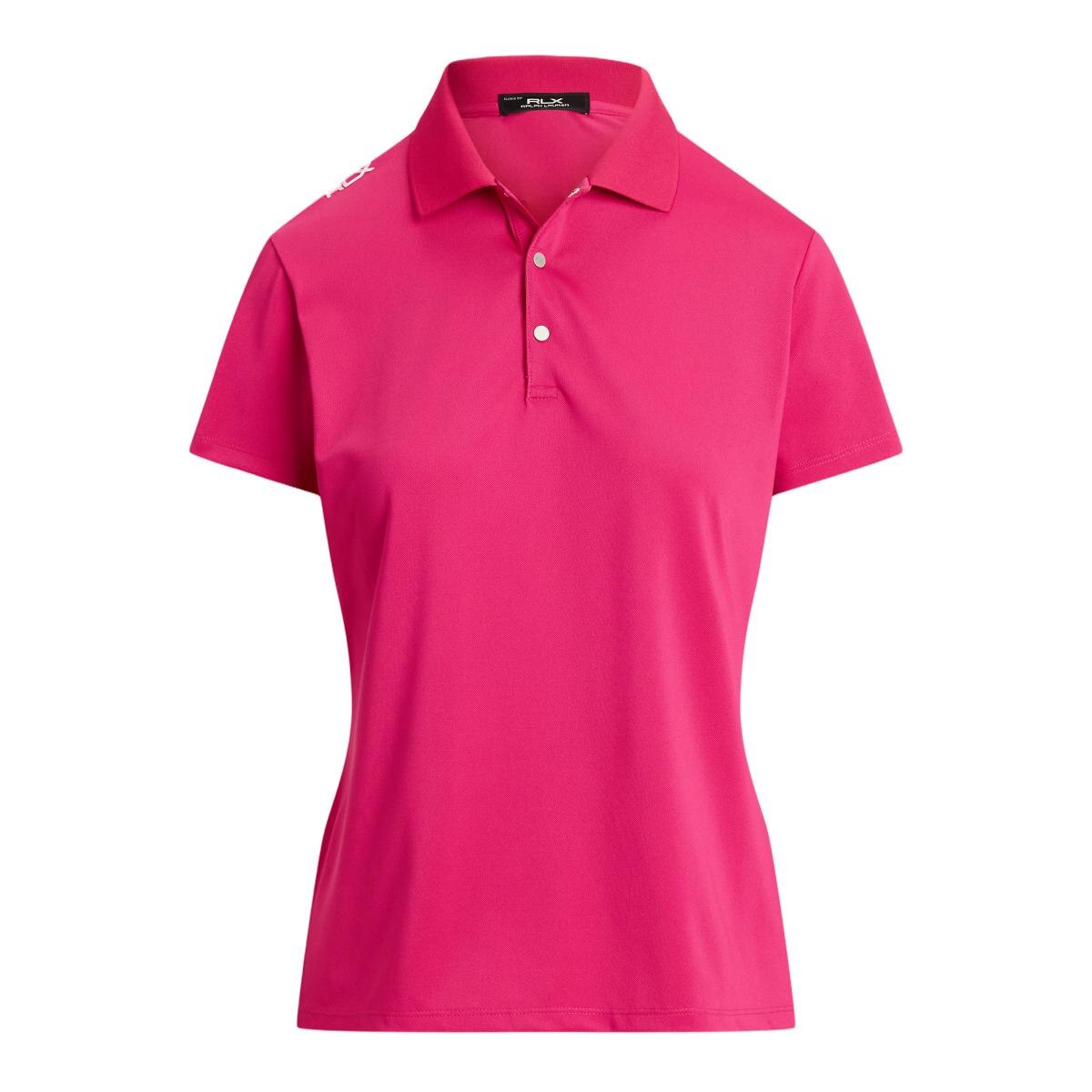 Polo Piqué de Mulher Tailored Fit Vermelho-cereja-7