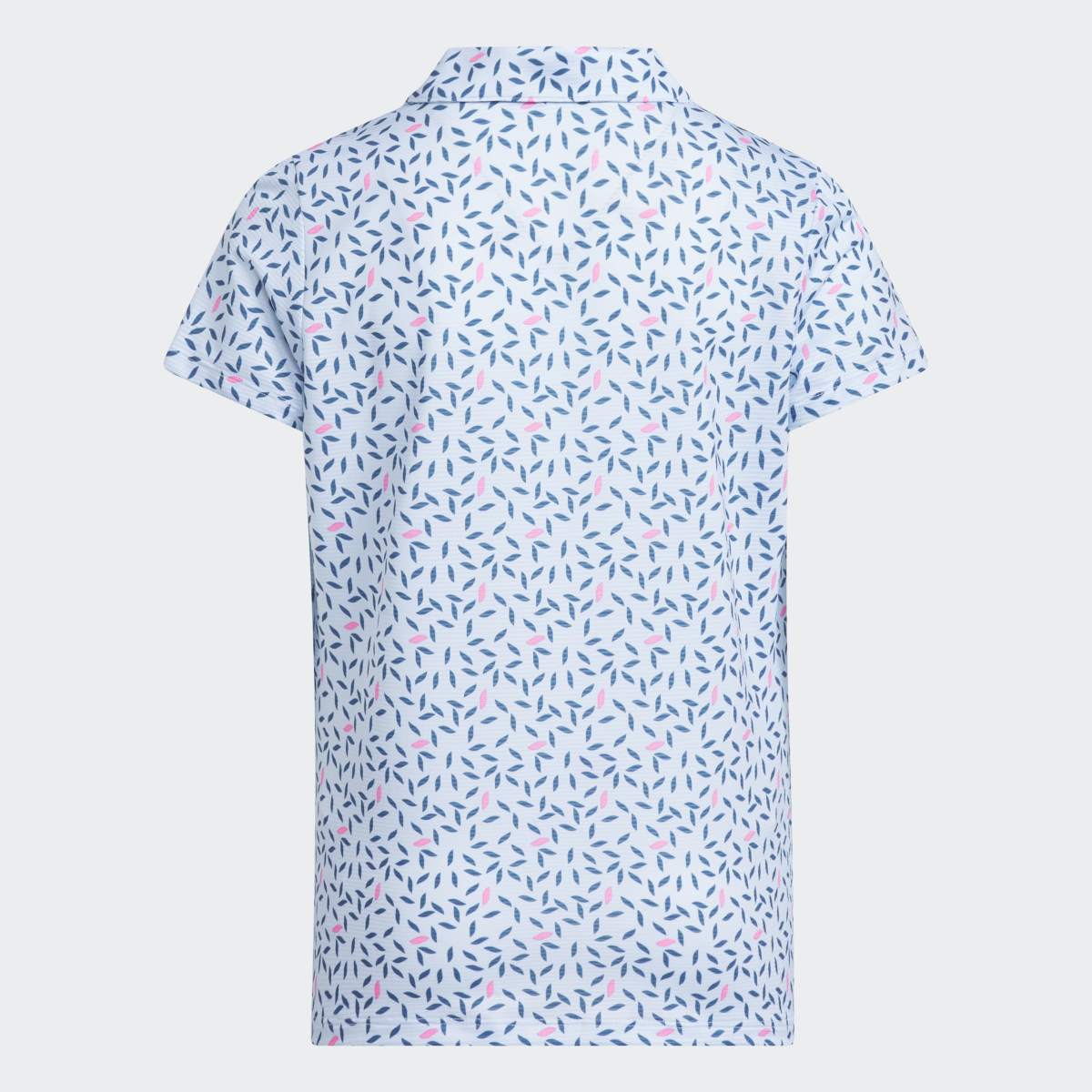 Polo de Menina com Estampado Azul-2
