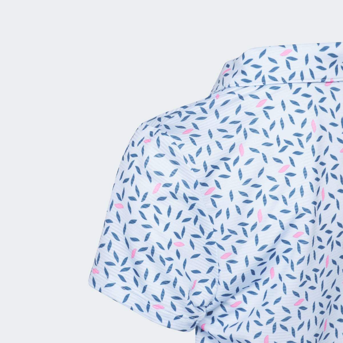 Polo de Menina com Estampado Azul-3