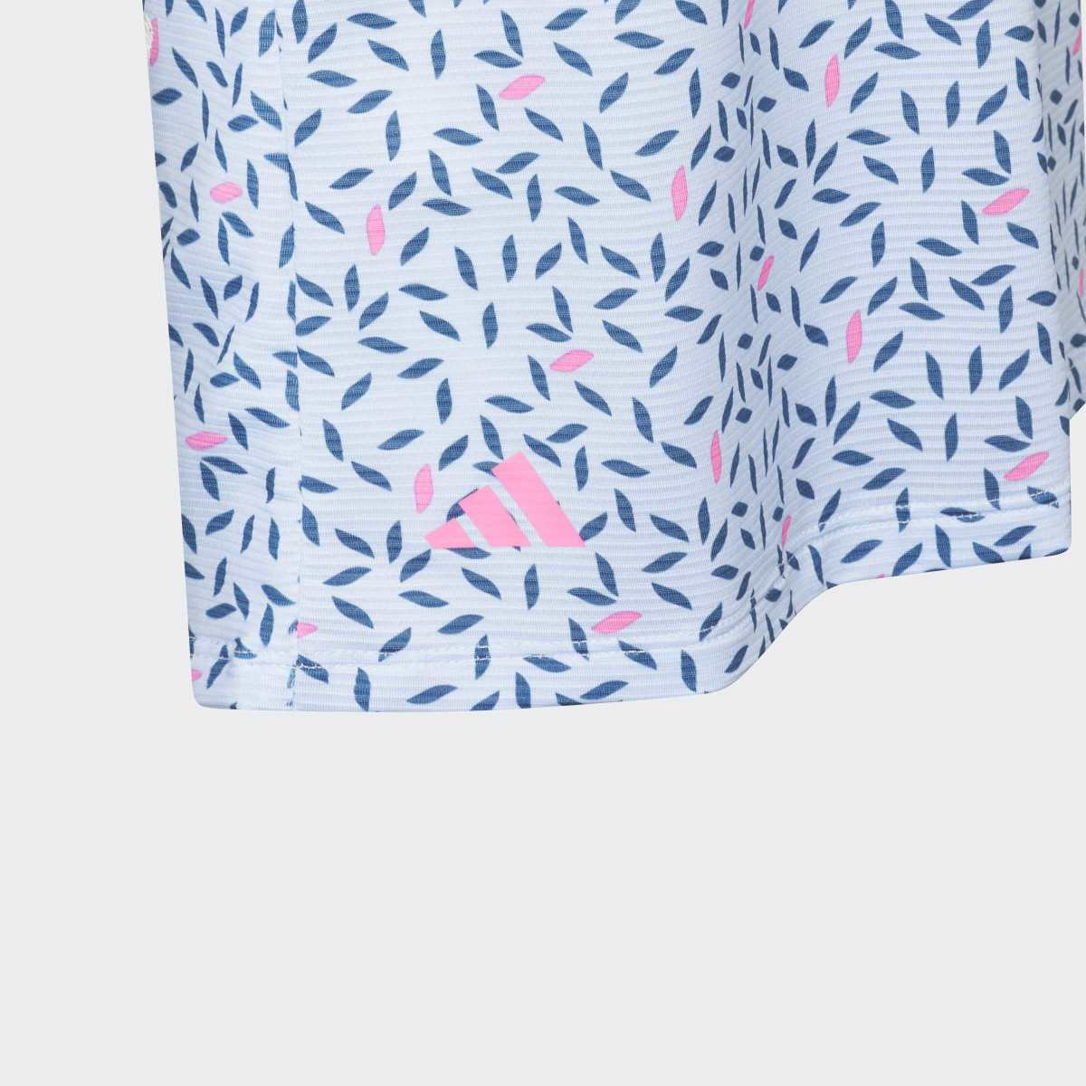Polo de Menina com Estampado Azul-4