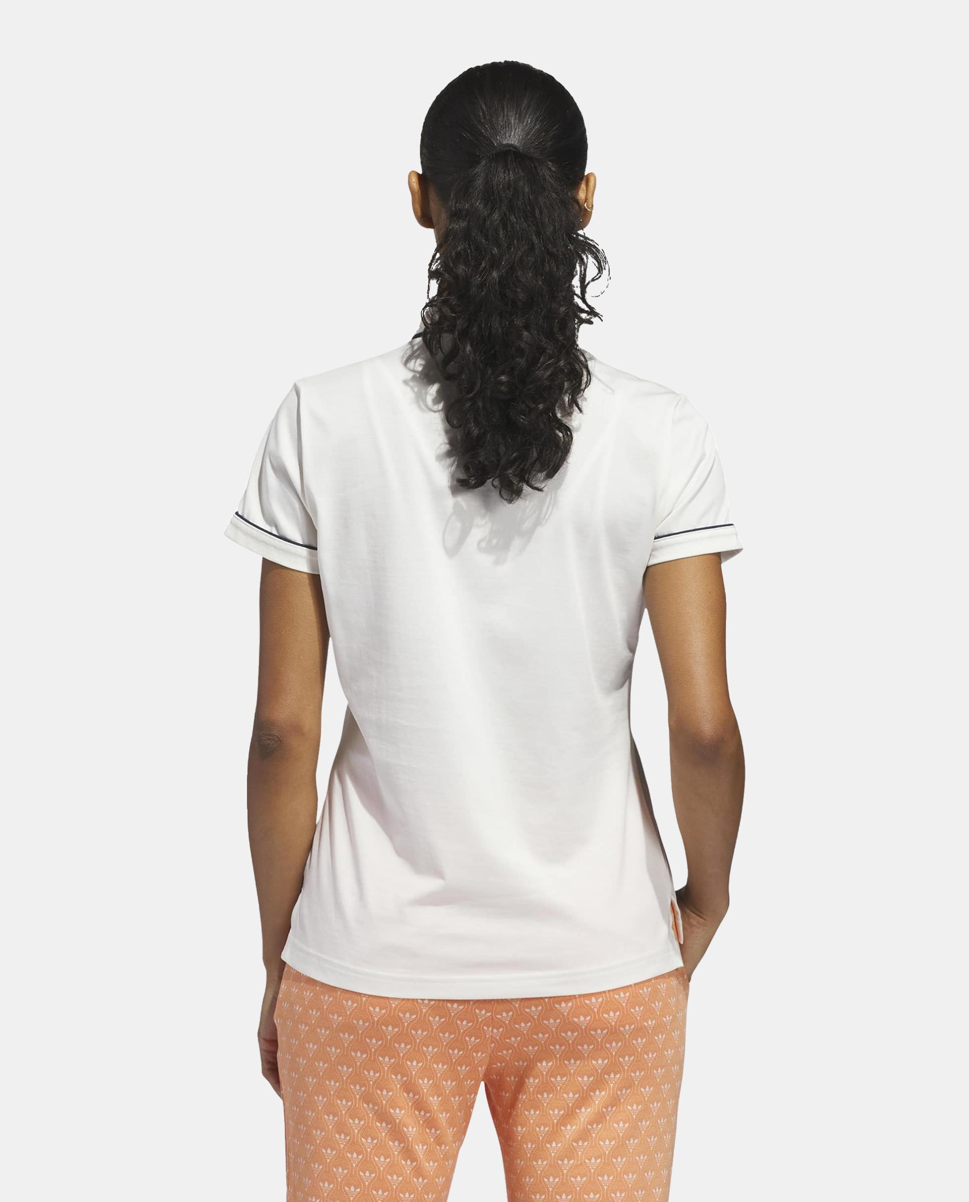Polo de Golf de Mulher Originals Branco-2