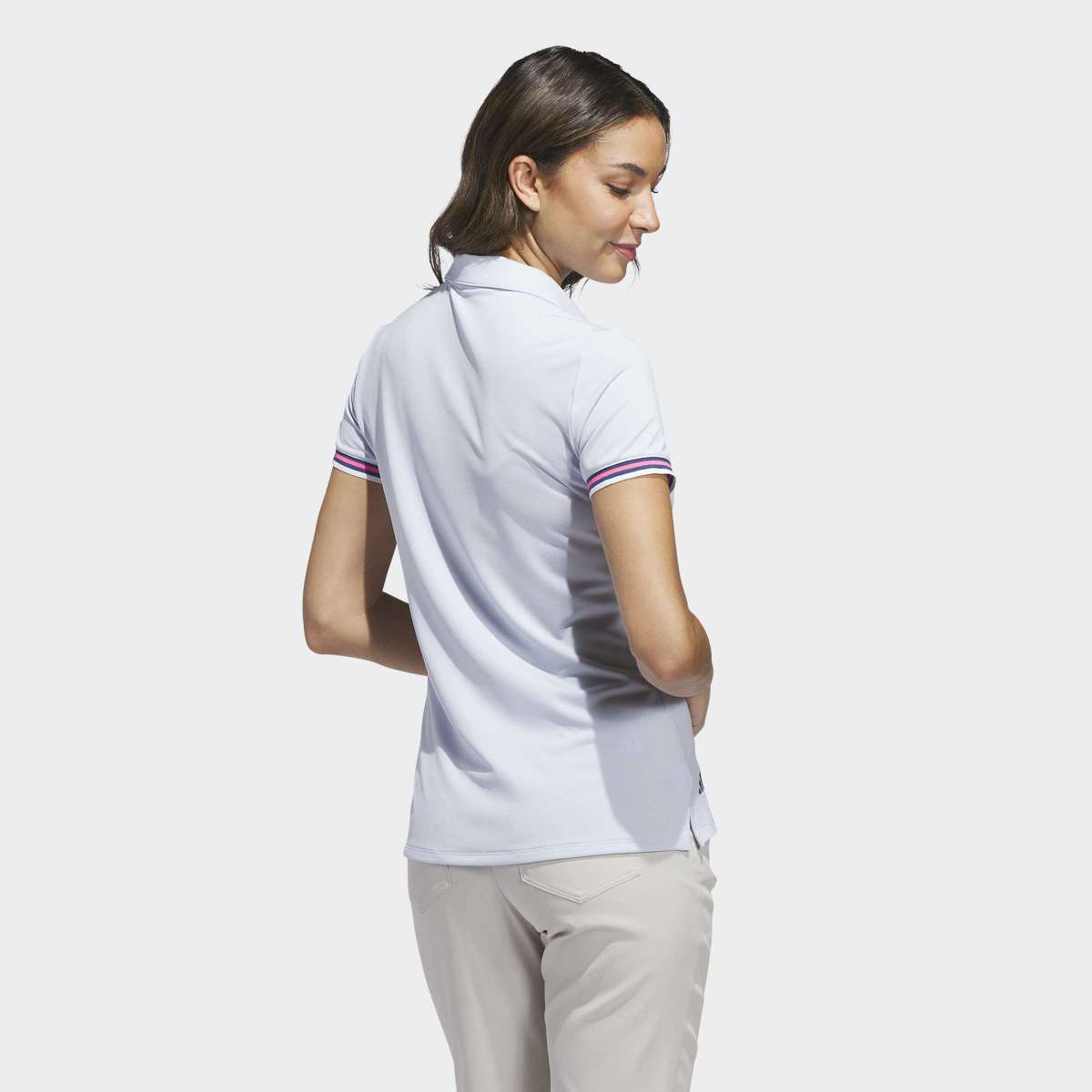 Polo de Mulher Ultimate365 Short Sleeve Azul-2