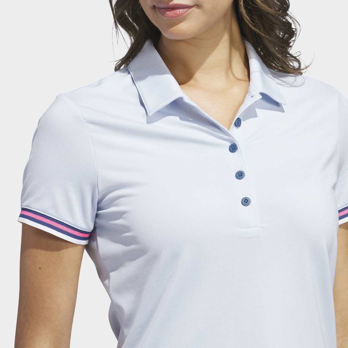 Polo de Mulher Ultimate365 Short Sleeve Azul-3