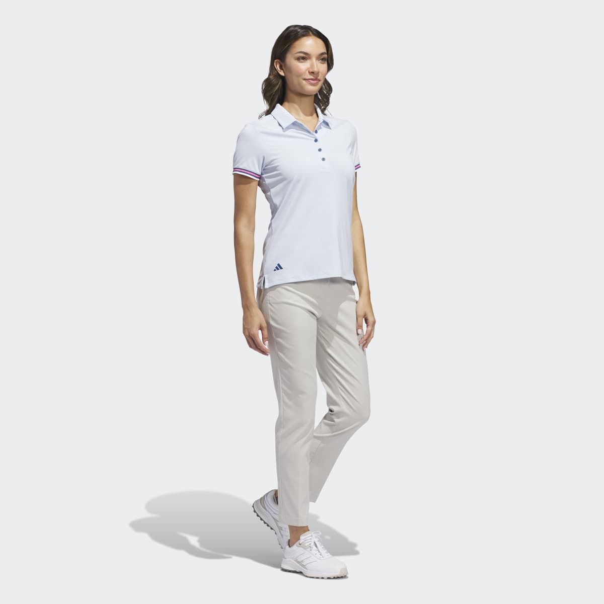 Polo de Mulher Ultimate365 Short Sleeve Azul-5