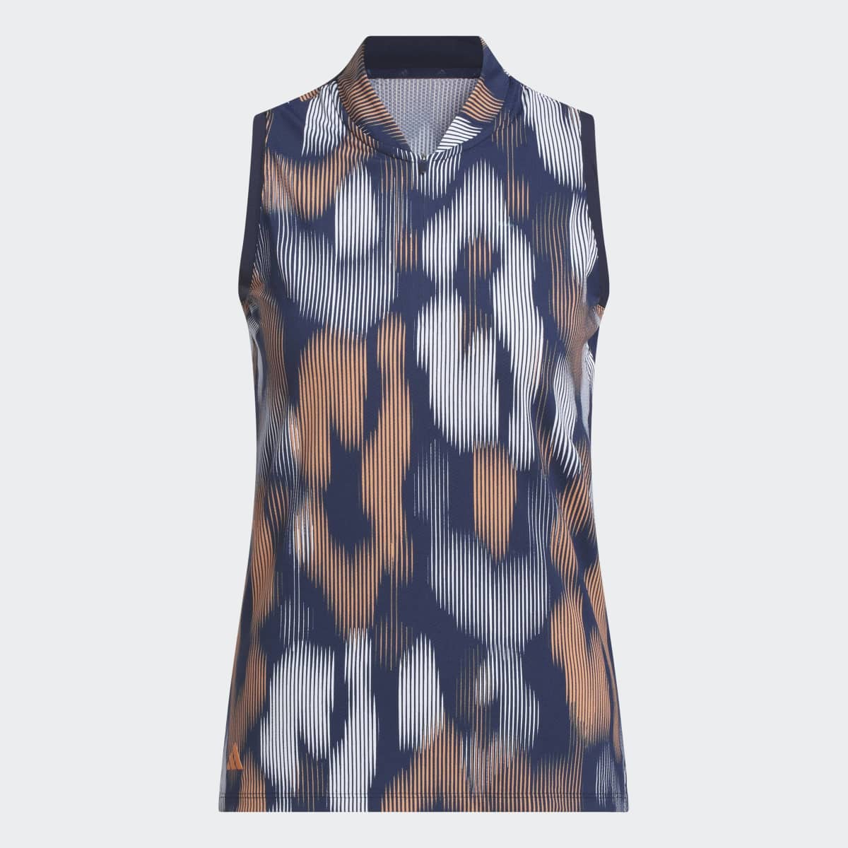 Polo de Mulher Ultimate365 Tour Printed Sleeveless Azul-6