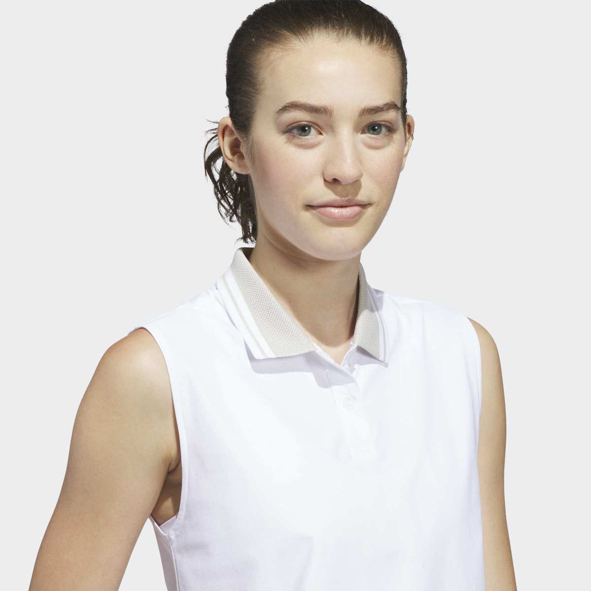 Polo de Mulher Beyond Twistknit Branco-3