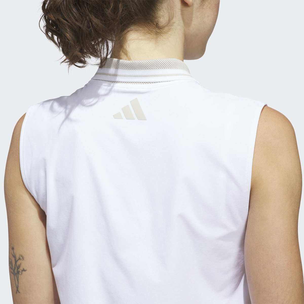 Polo de Mulher Beyond Twistknit Branco-4
