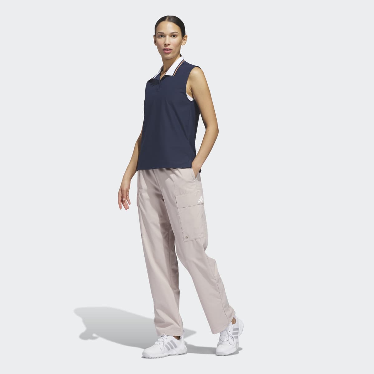 Polo de Mulher Beyond Twistknit Azul-5
