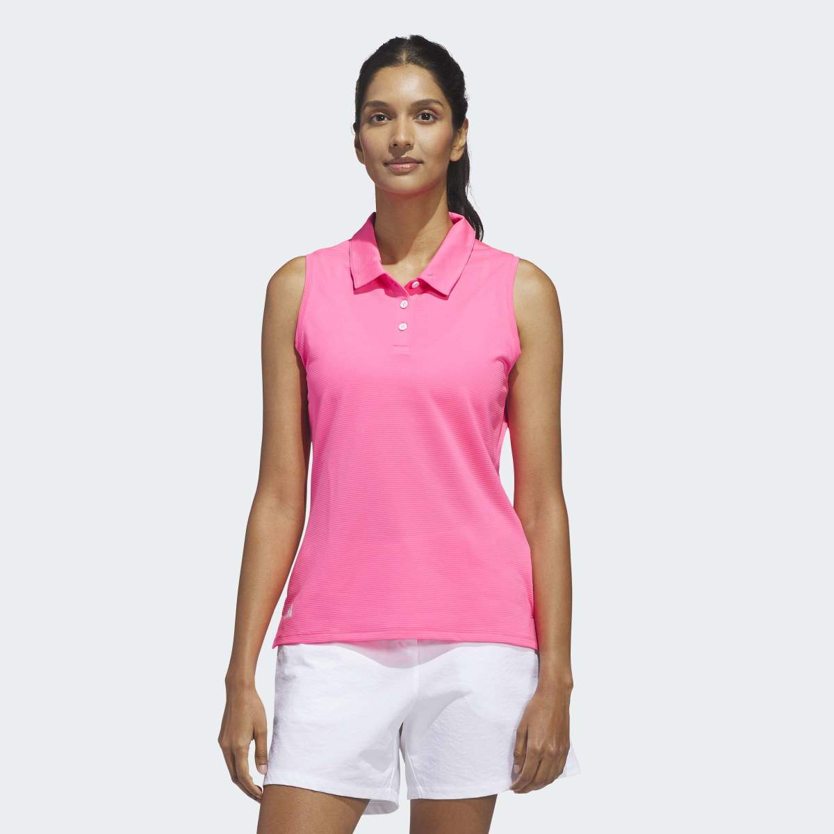 Imagem 0 de Polo de Malha Otomana de Mulher Sólido