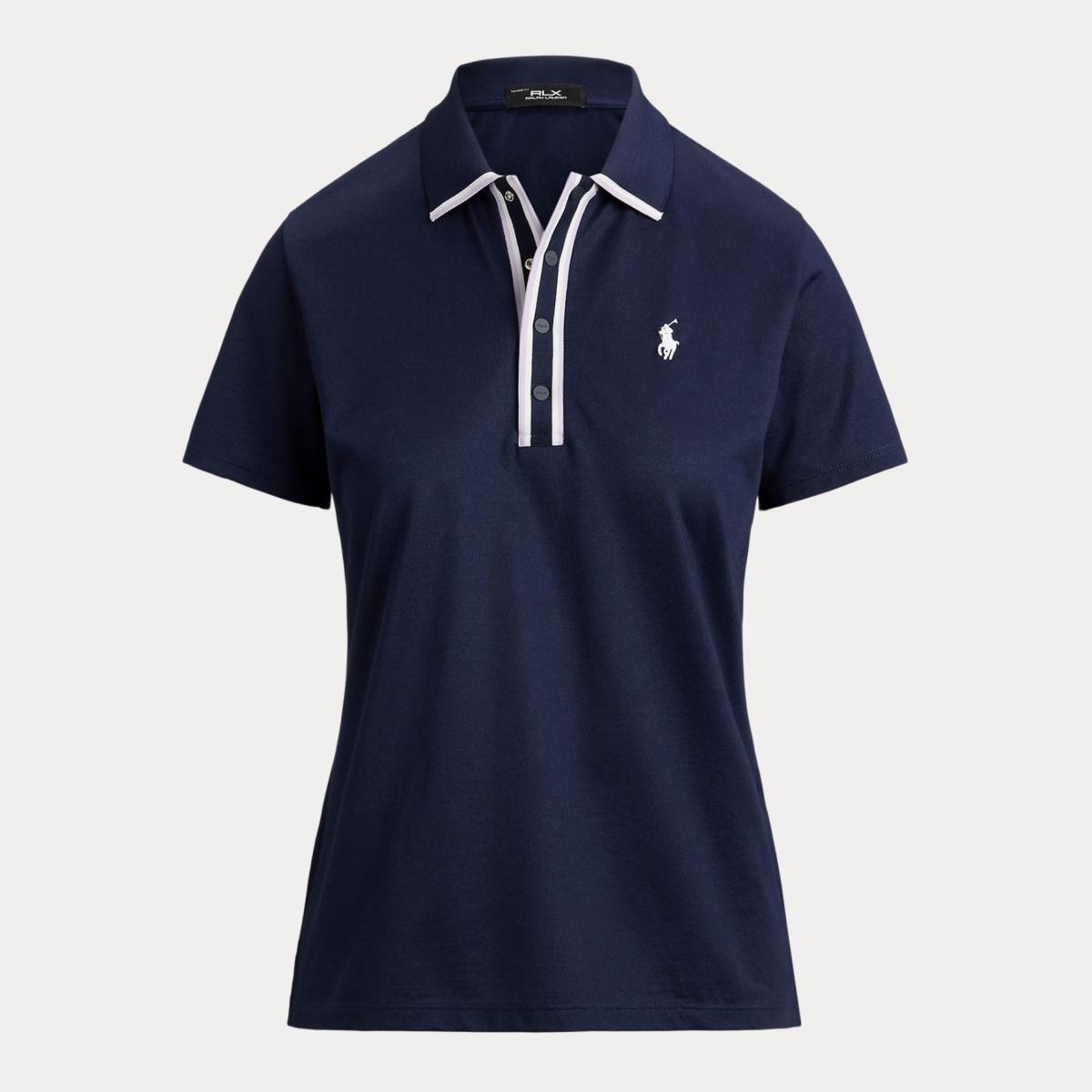 Polo de Malha de Mulher Tailored Fit Azul-marinho-5