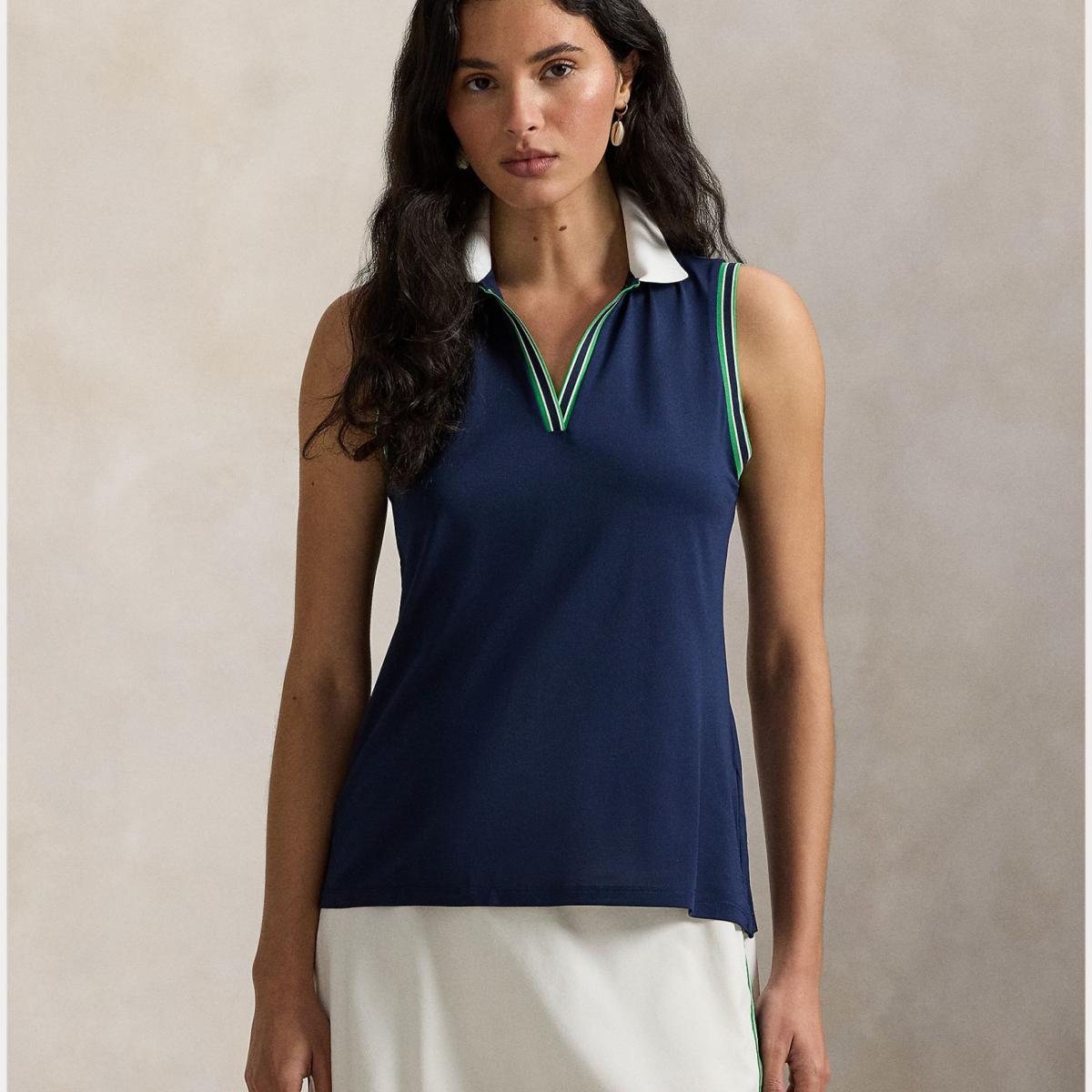 Imagem 0 de Polo sem Mangas de Mulher Tailored Fit