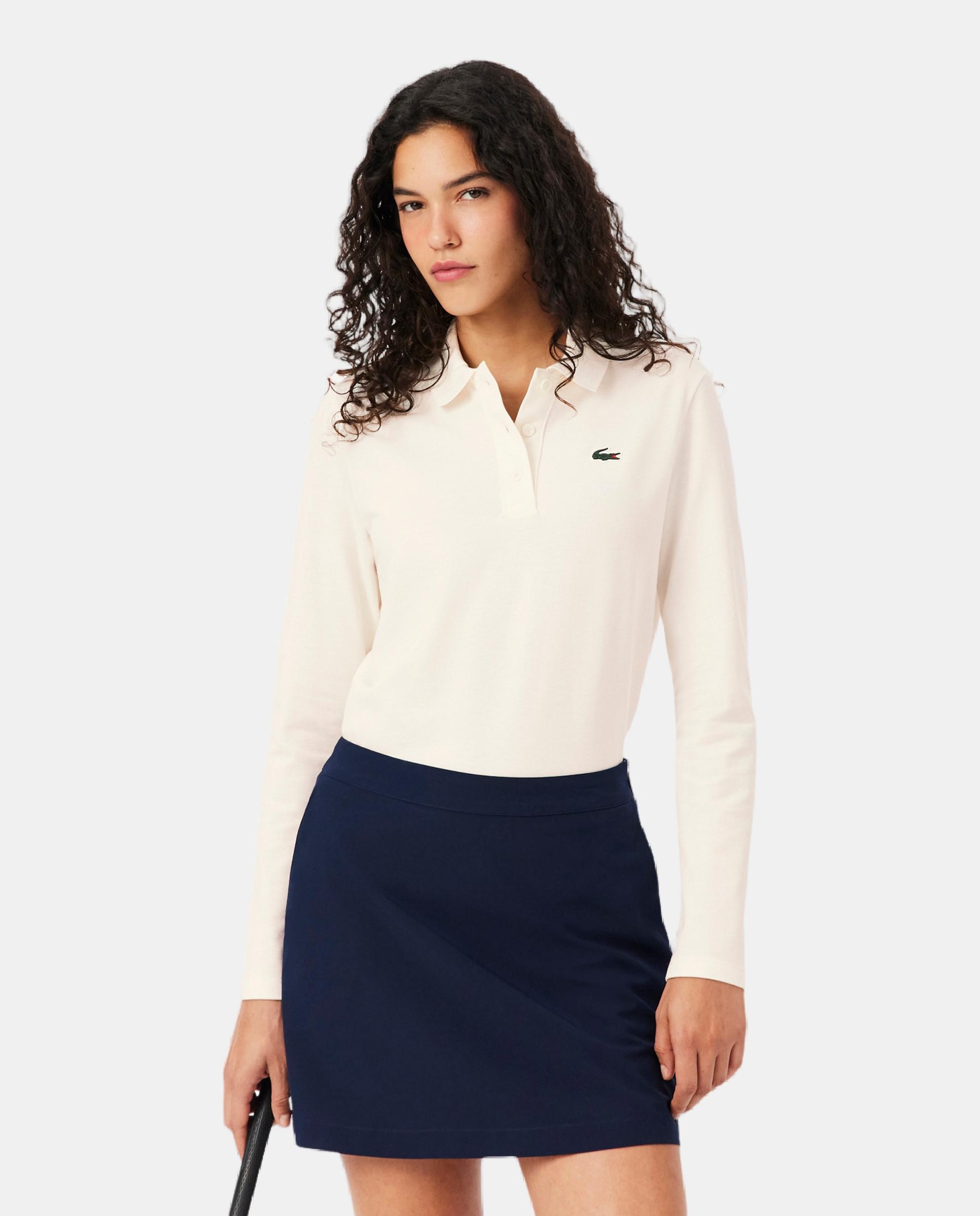 Imagen 1 de Polo de golf de mujer Lacoste Blanco roto