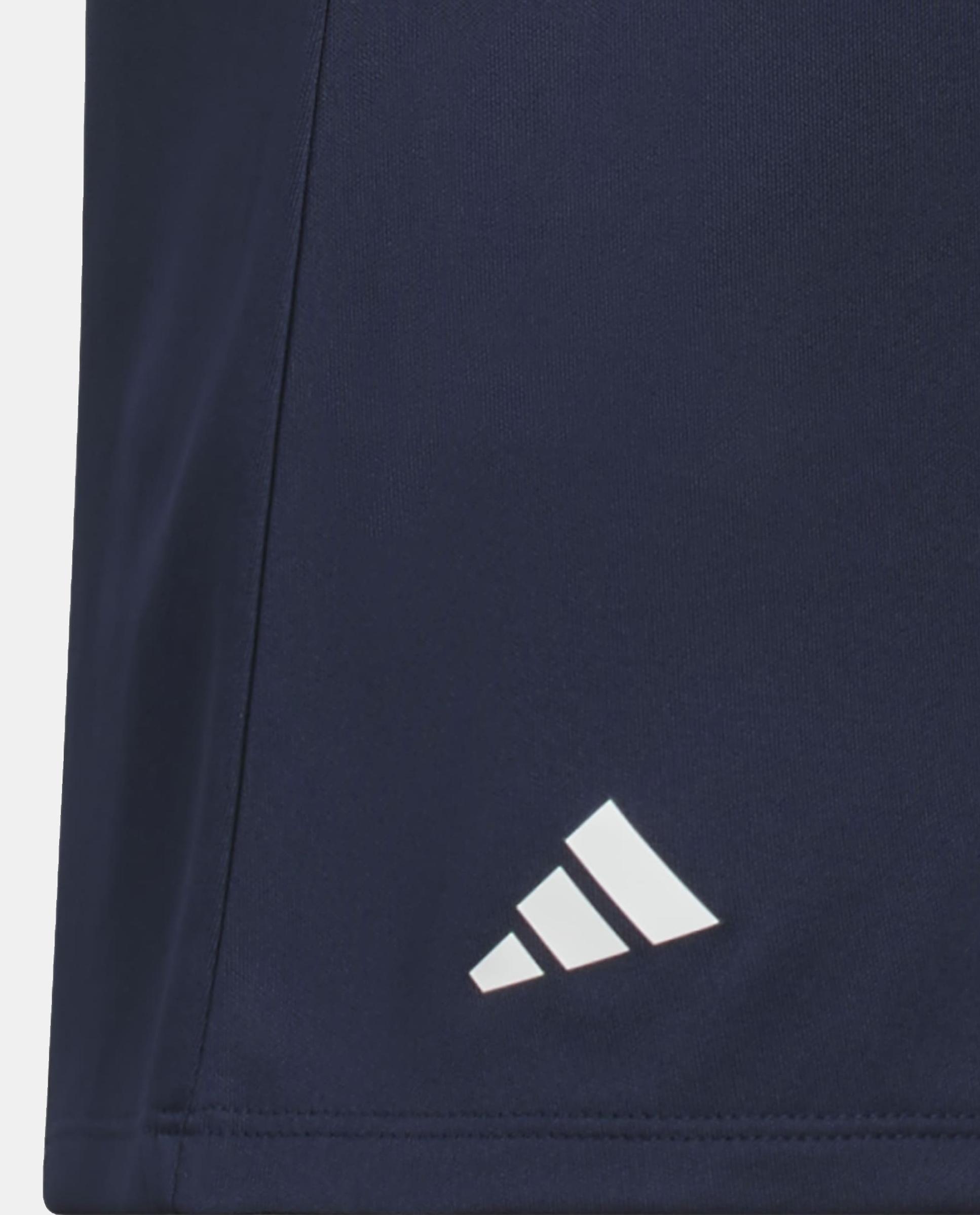 Polo de Golf de Criança Performance Adidas Azul-marinho-3