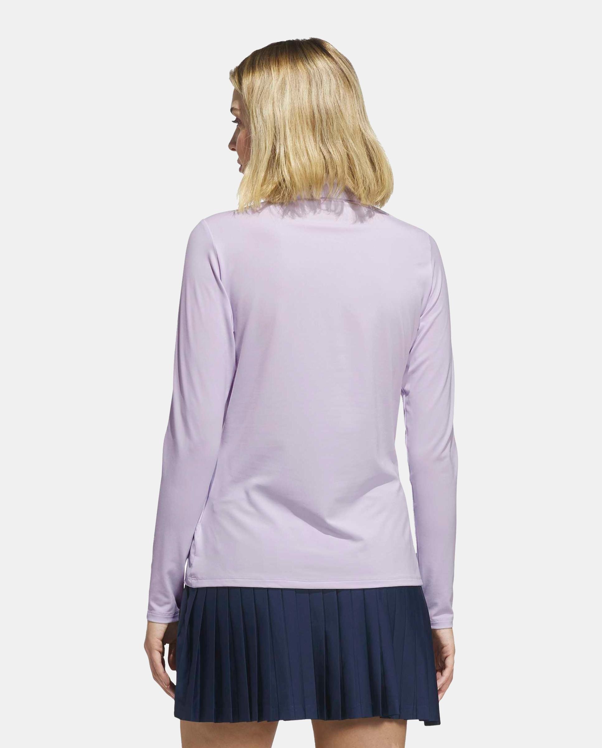 Polo de Golf de Mulher Performance Adidas Roxo-2