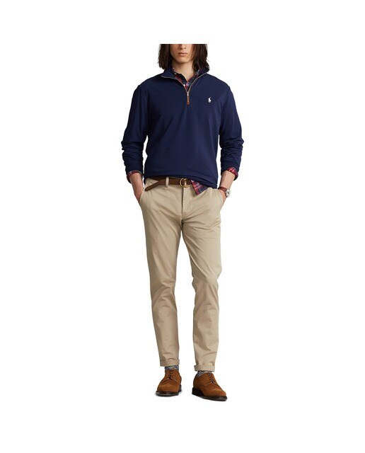 Camisola de Malha de Homem Fine Gaute Terry Azul-marinho-4
