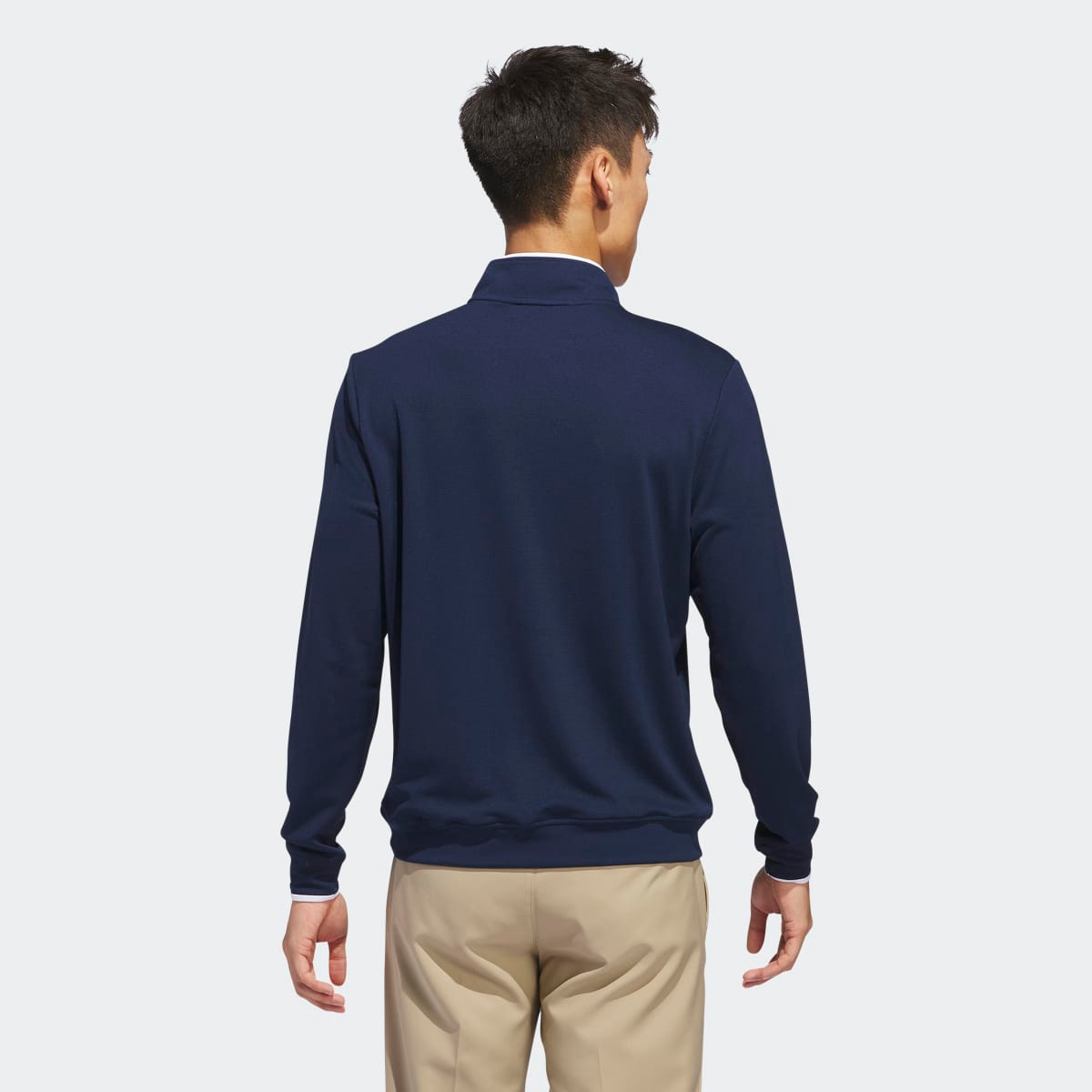 Sweatshirt de Homem Core Ltwt 1/4 Z Azul-marinho-2