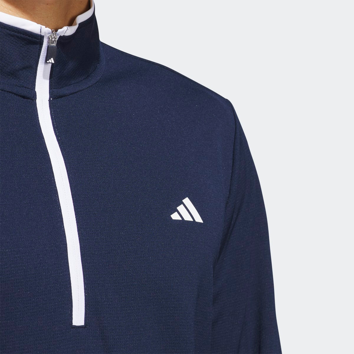 Sweatshirt de Homem Core Ltwt 1/4 Z Azul-marinho-5