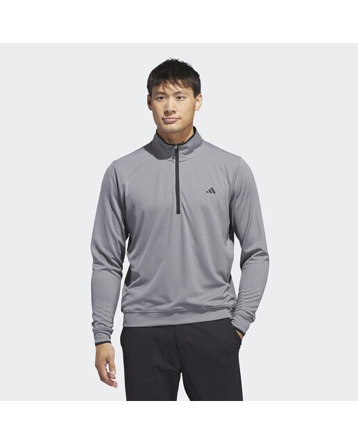 Sweatshirt de Homem Core Ltwt 1/4 Z Cinzento-1