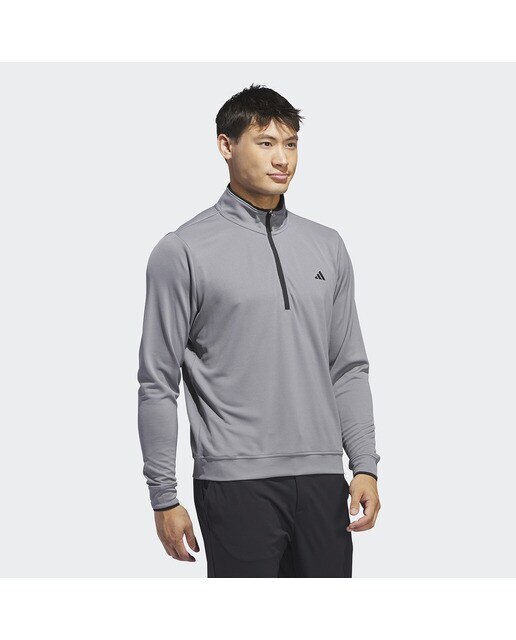 Sweatshirt de Homem Core Ltwt 1/4 Z Cinzento-3