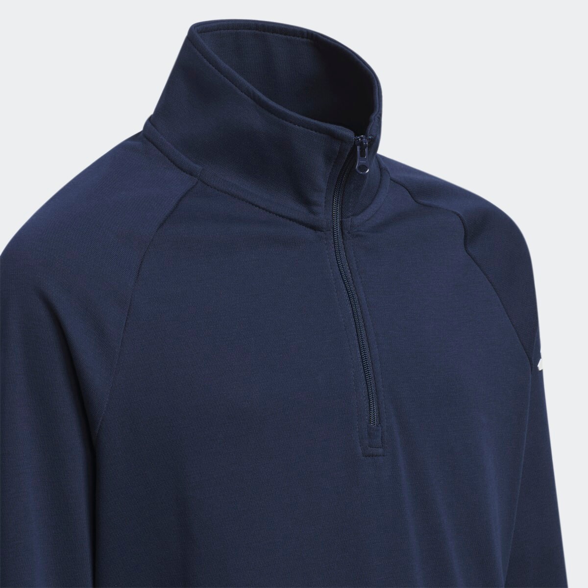 Sweatshirt de Criança 1/4 com Fecho de Correr Azul-4