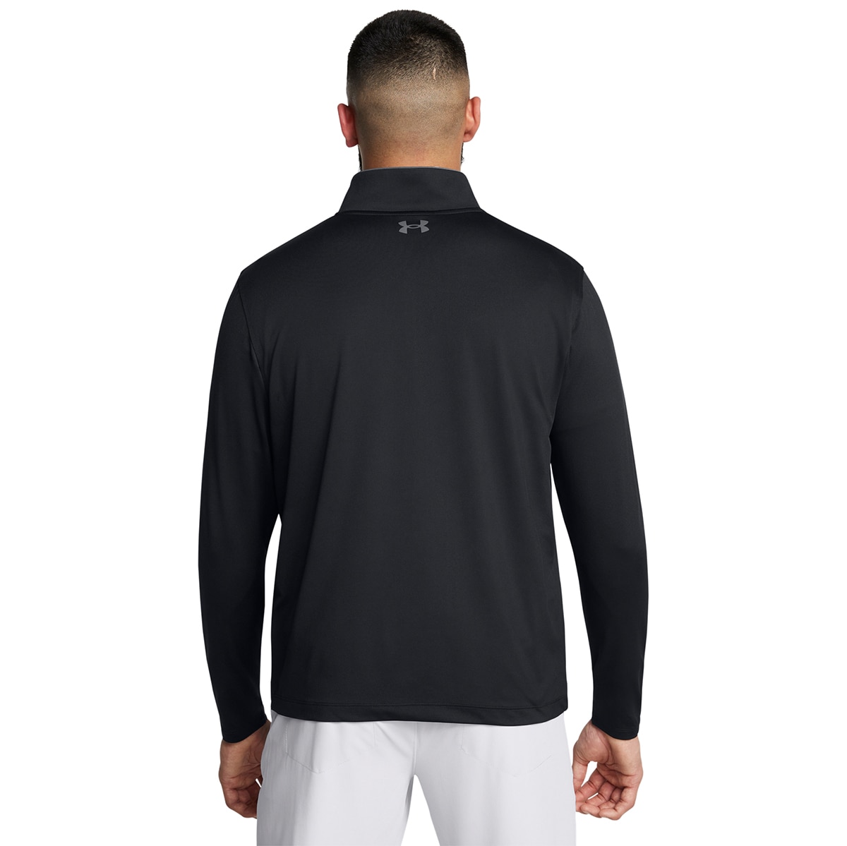 T-shirt de Homem UA MatchPlay 1/4 Zip Preto-2