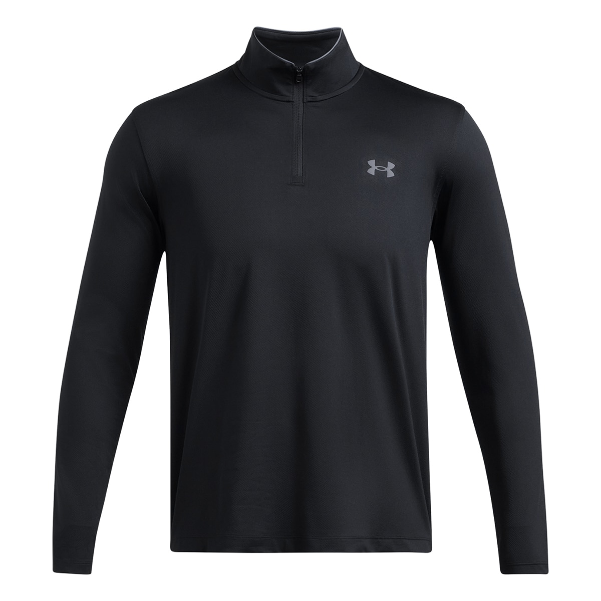 T-shirt de Homem UA MatchPlay 1/4 Zip Preto-3