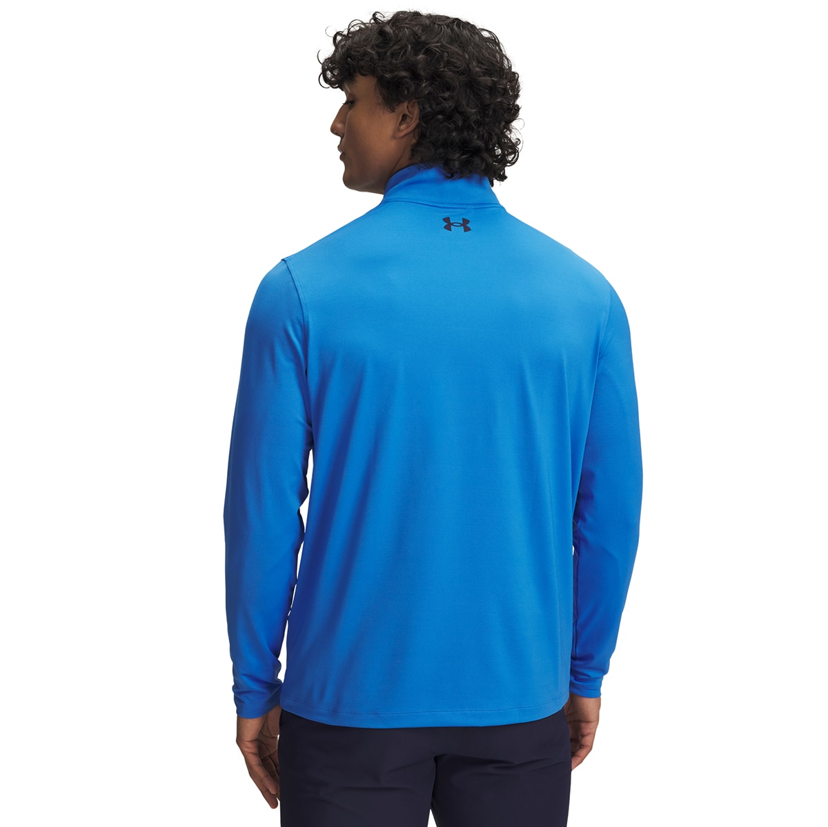 T-shirt de Homem UA MatchPlay 1/4 Zip Azul-2