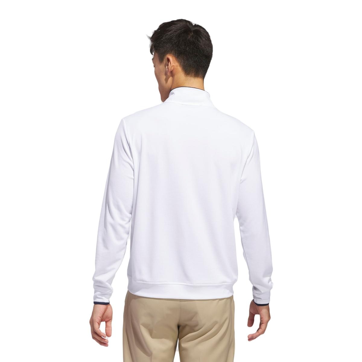 Sweatshirt Lightweight Half-Zip de Homem Branco-3