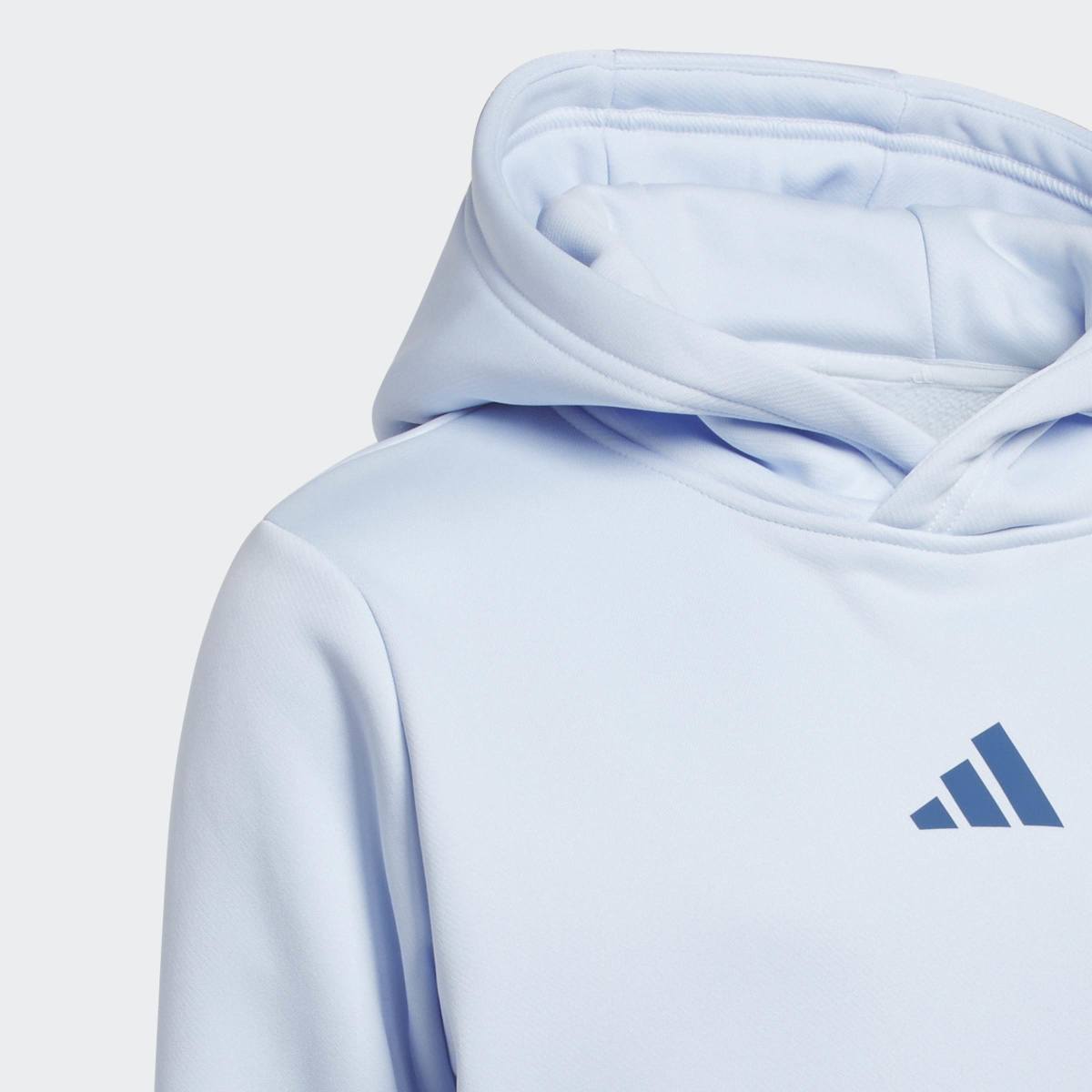 Sweatshirt de Menino com Capuz Climawarm Azul-3