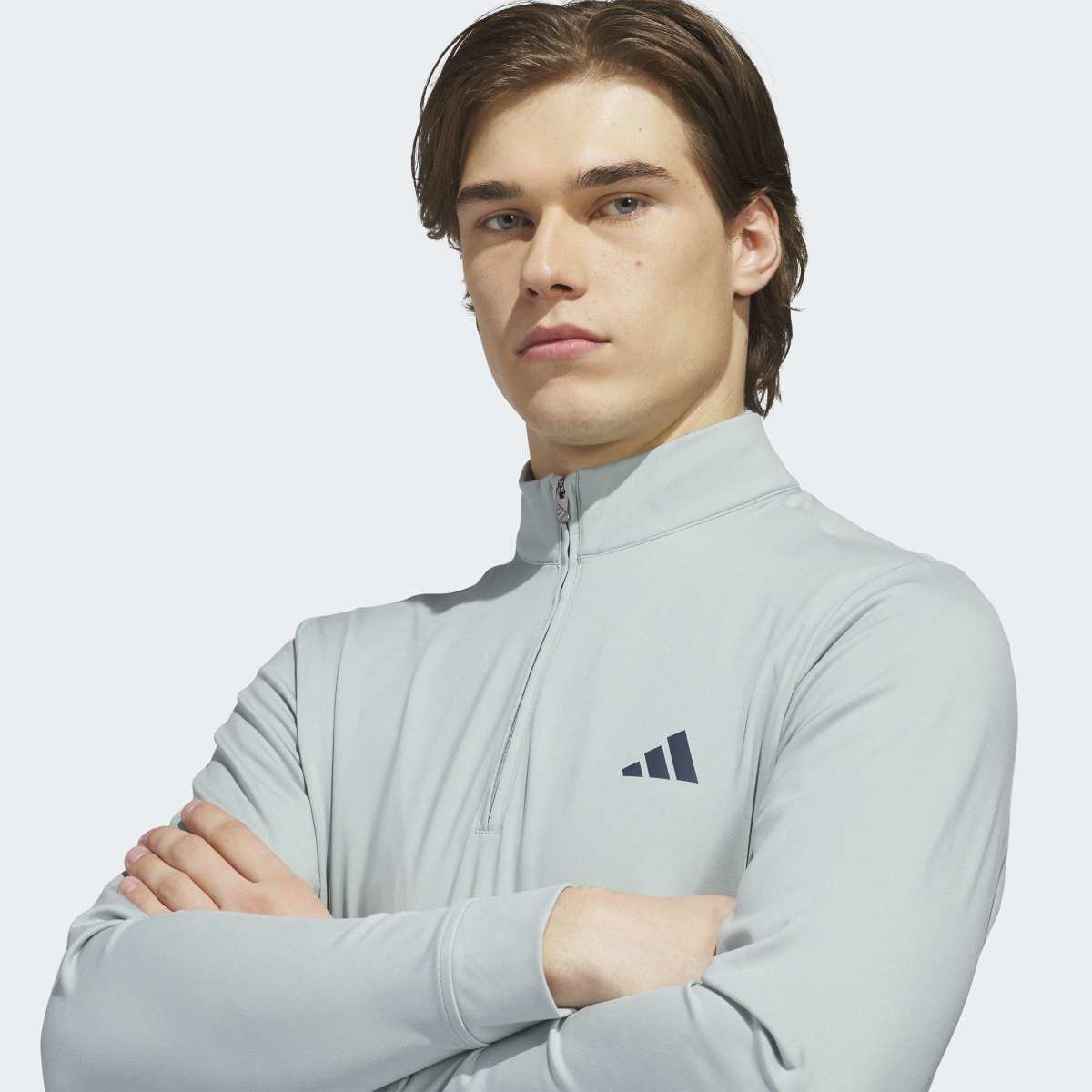 Sweatshirt de Homem Ultimate365 Classic Quarter-Zip Verde-4