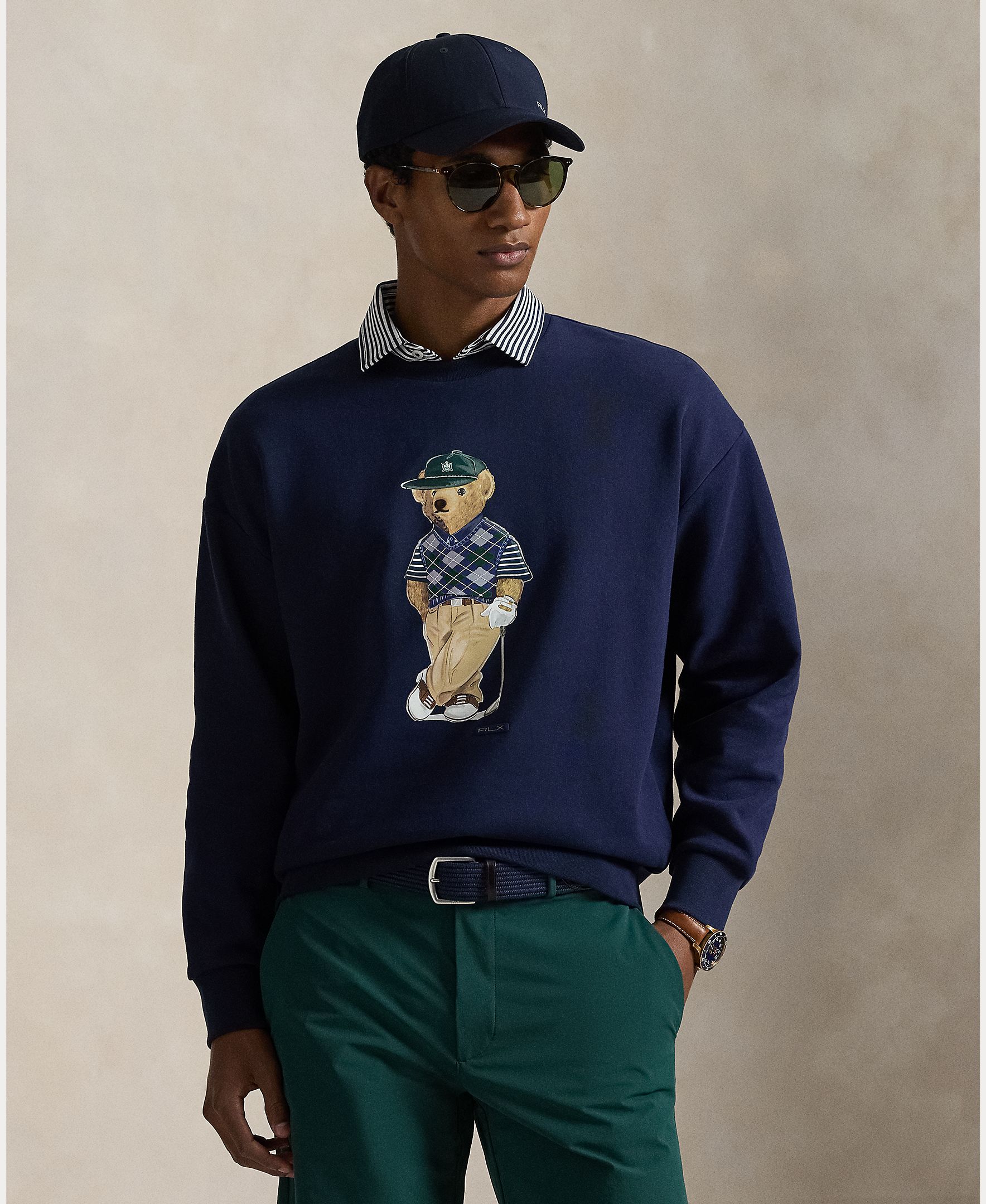Imagem 0 de Sweatshirt de Homem com Polo Bear Relaxed Fit