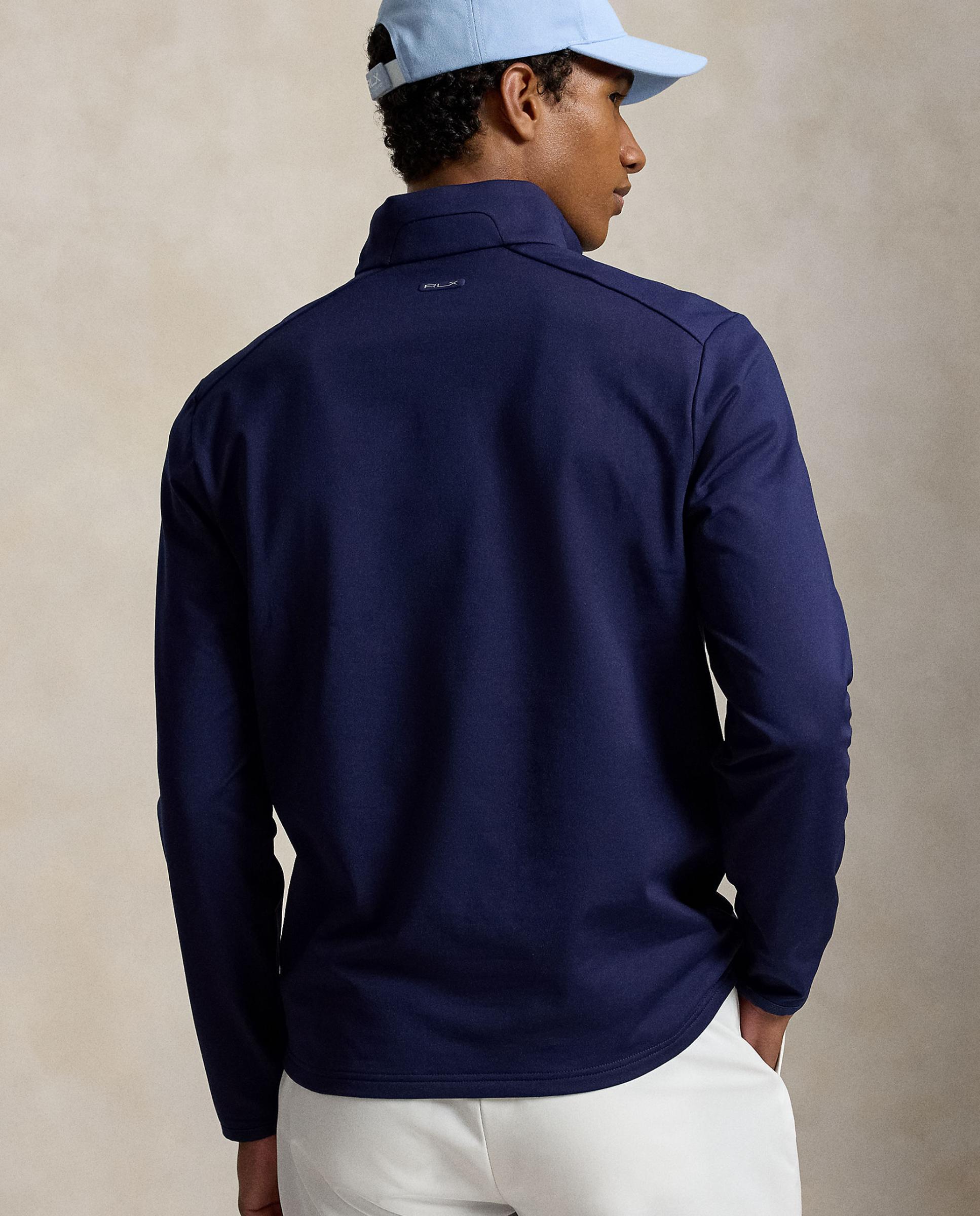 Camisola de Malha Elástica de Homem Azul-marinho-2