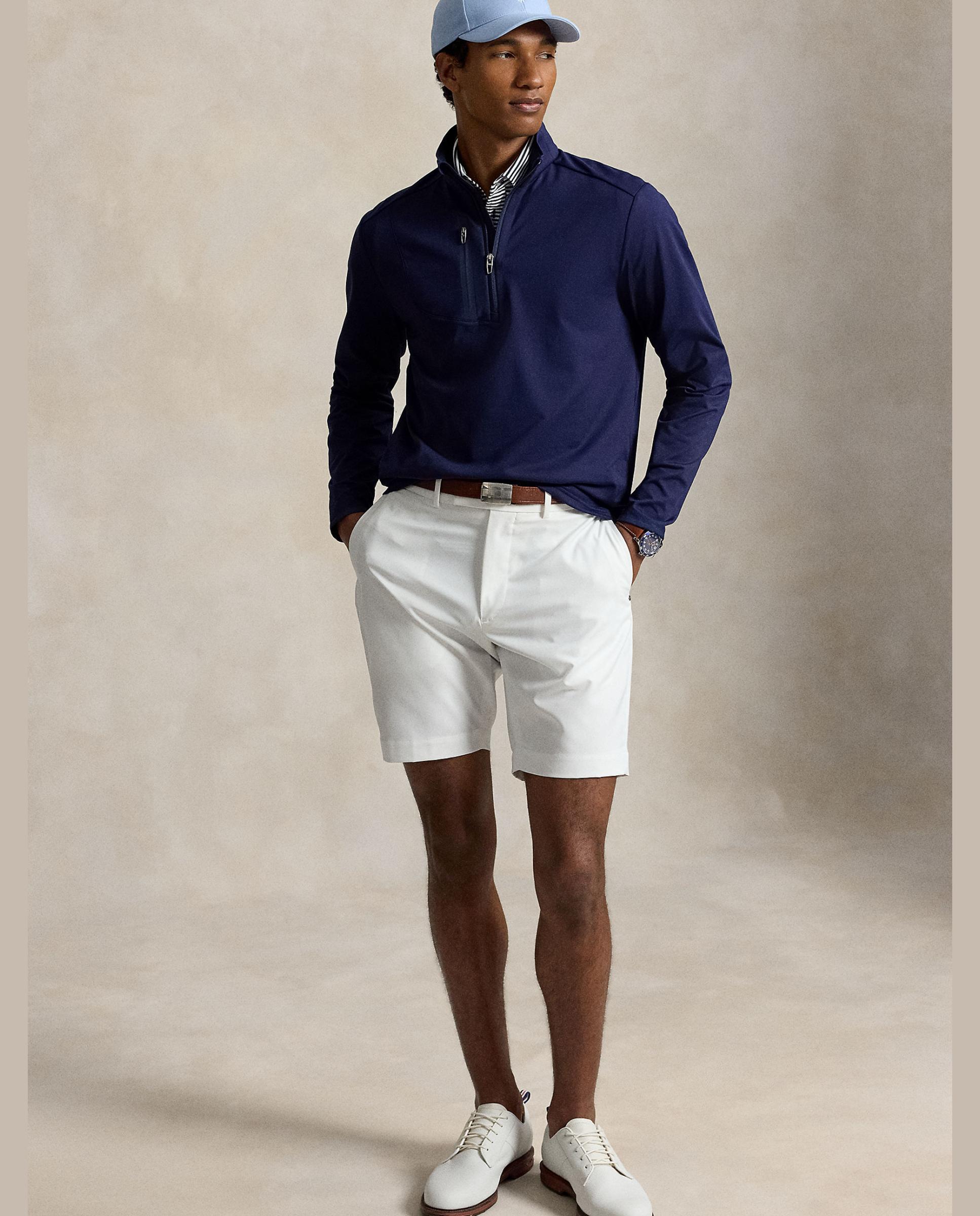Camisola de Malha Elástica de Homem Azul-marinho-4