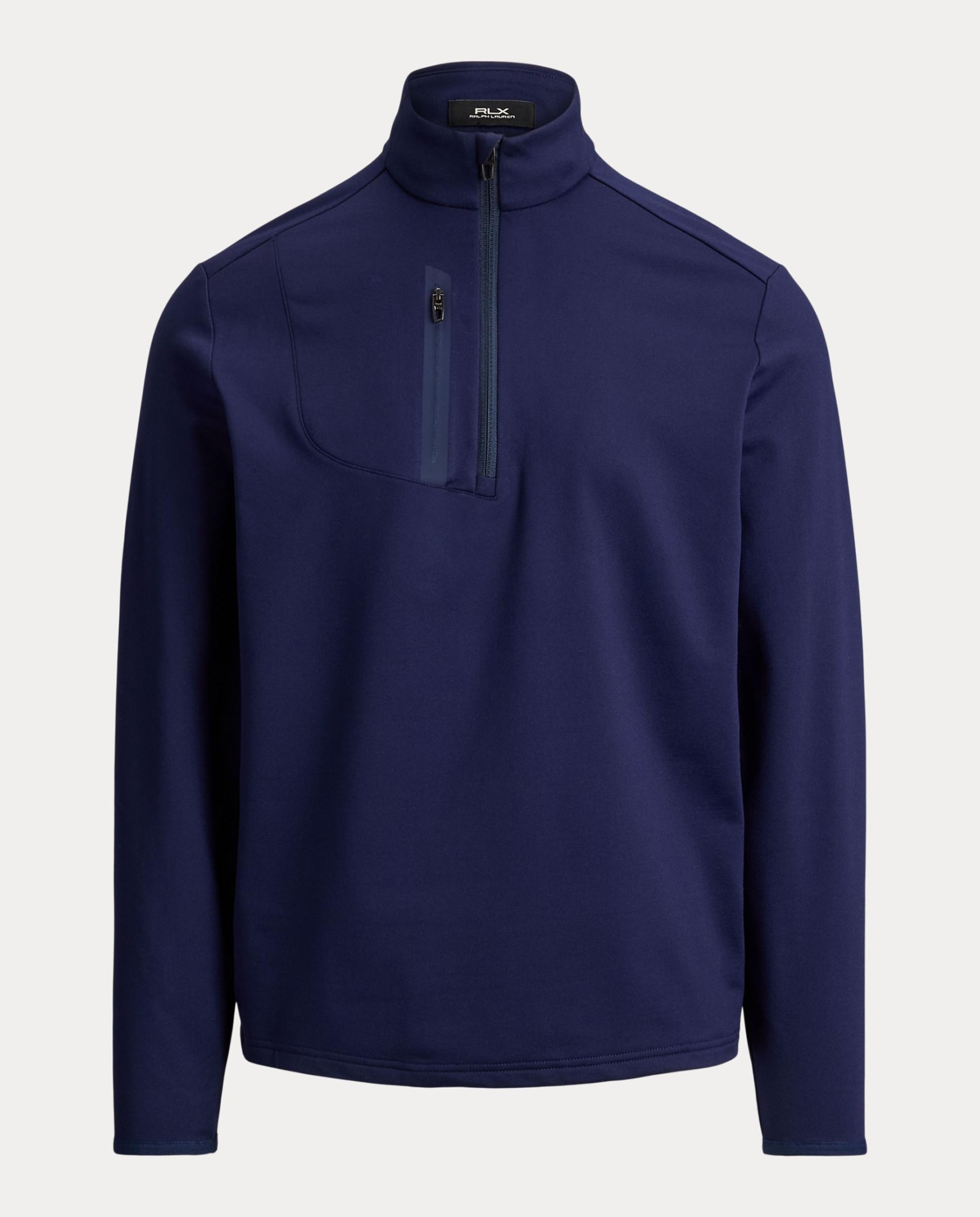 Camisola de Malha Elástica de Homem Azul-marinho-5
