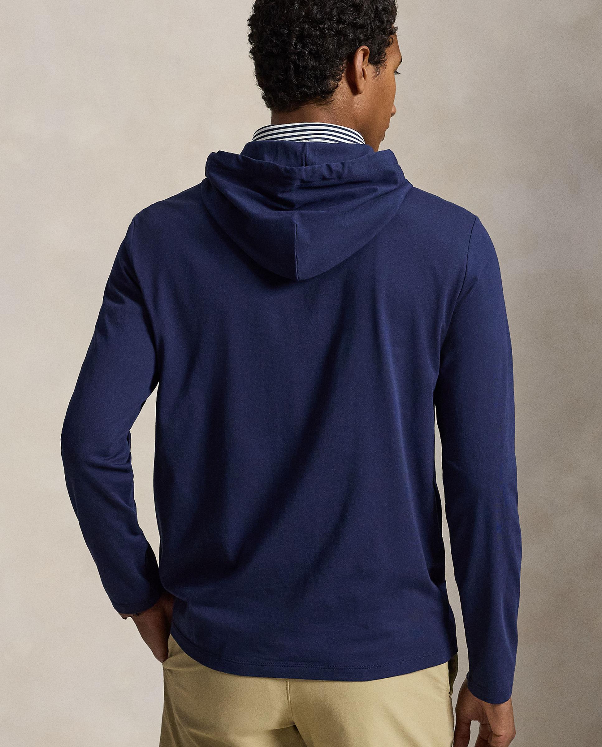 Sweatshirt de Homem com Capuz e Polo Bear Azul-marinho-2
